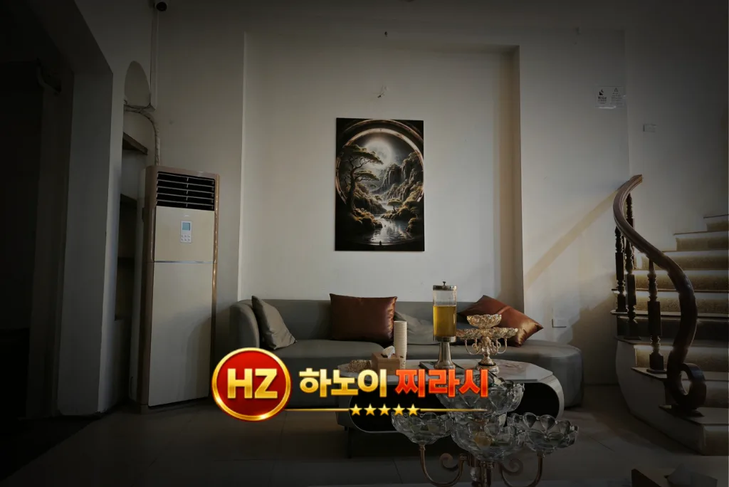 하노이 98 스파 실내 분위기입니다.
