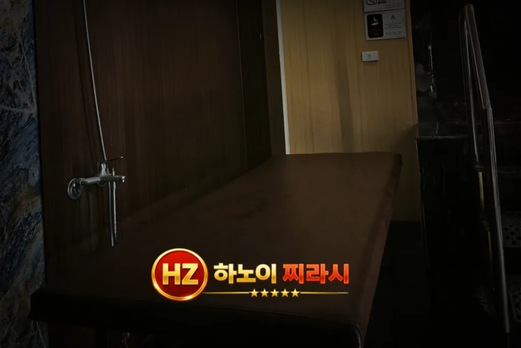 하노이 98 스파 때밀이 베드 구성입니다.