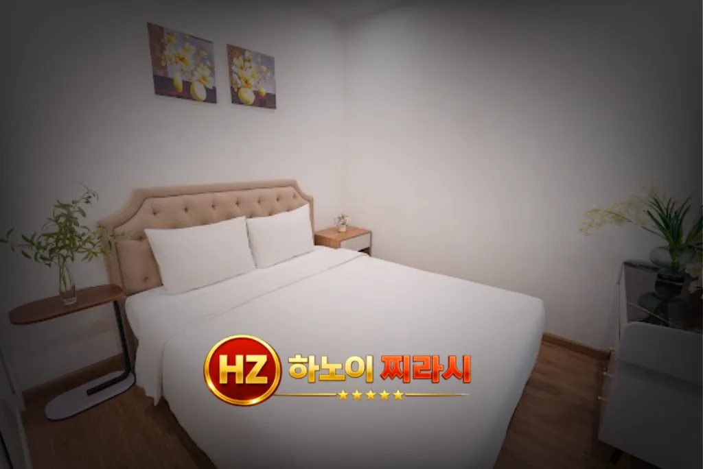 하노이 그린베이 아파트 2룸 분위기입니다.