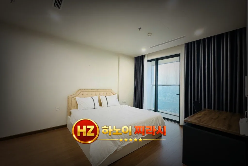 하노이 매트릭스 원 숙소 3번째 룸 모습입니다.