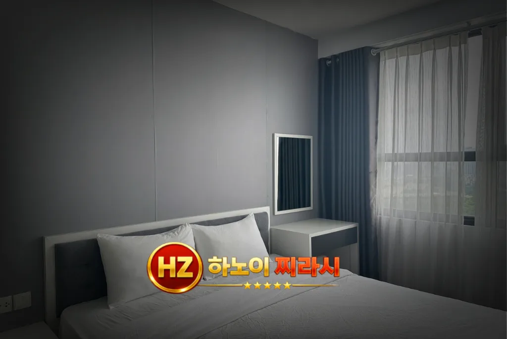 하노이 디 캐피탈 아파트 2룸 서브 룸 분위기입니다.