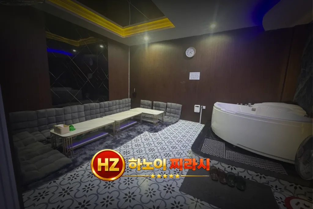 하노이 디살롱 마사지 룸 구성입니다.