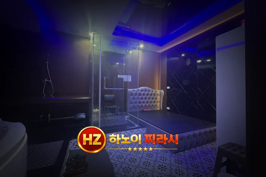 하노이 디살롱 마사지 룸 모습입니다.