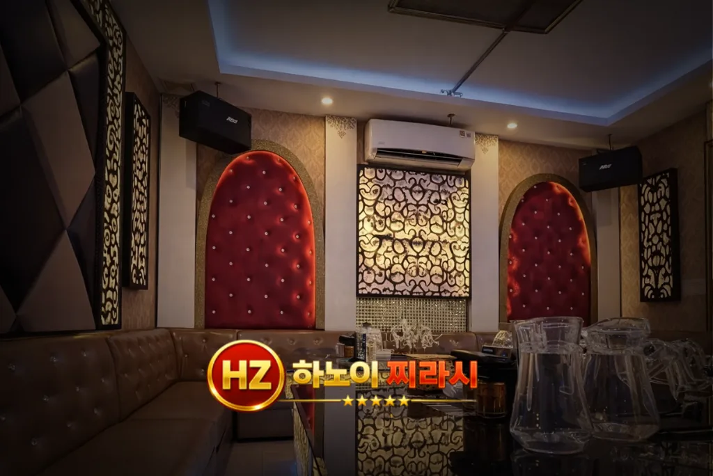 하노이 존슨 가라오케 인테리어 시설입니다.